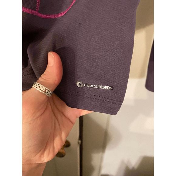 The North Face Half Zip Purple and Pink Jogging Jacket Size Medium - Picture 6 of 6